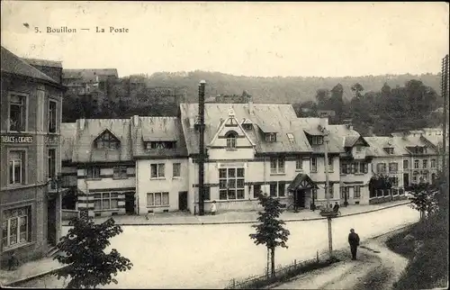 Ak Bouillon Wallonien Luxemburg, La Poste