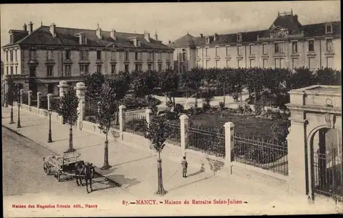 Ak Nancy Meurthe et Moselle, Maison de Retraite Saint Julien