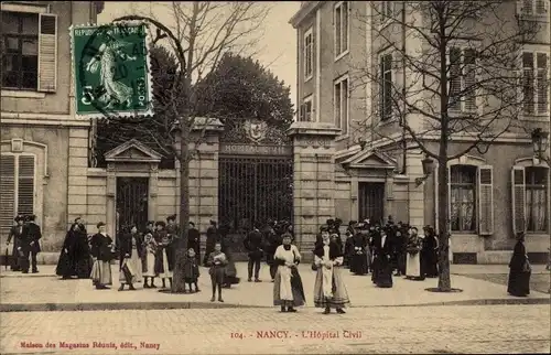 Ak Nancy Meurthe et Moselle, L'Hopital Civil
