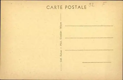 Ak Asnières Bois Colombes Hauts-de-Seine, Rue des Bourguignons