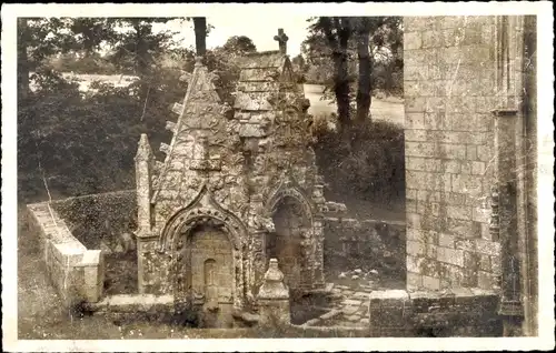 Ak Pluméliau Morbihan, Saint Nicodeme, La Fontaine