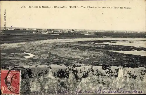 Ak Penerf Damgan Morbihan, Tout Penerf vu du haut de la Tour des Anglais