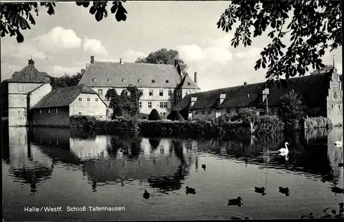 Ak Halle in Westfalen, Schloss Tatenhausen