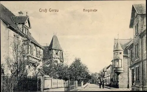 Ak Groß Gerau in Hessen, Ringstraße