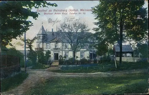 Ak Reinsberg in Sachsen, Gasthof