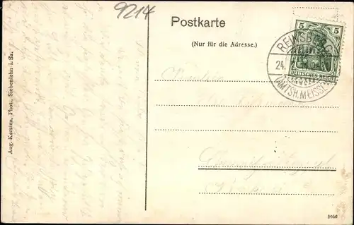 Ak Reinsberg in Sachsen, Gasthof