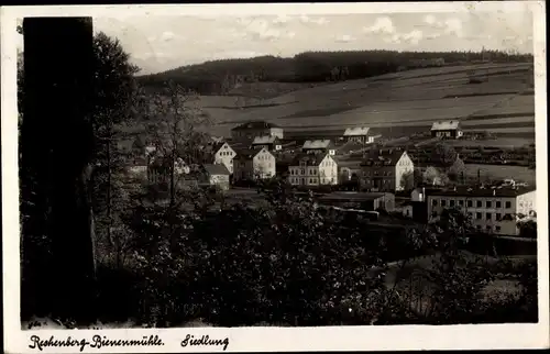 Ak Rechenberg Bienenmühle Erzgebirge, Ansicht der Siedlung