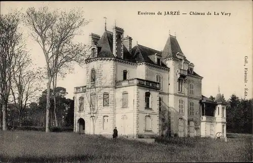 Ak Jarzé Maine et Loire, Château de La Vary