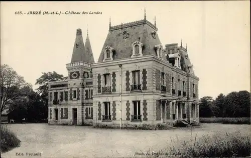 Ak Jarzé Maine et Loire, Château de Landes