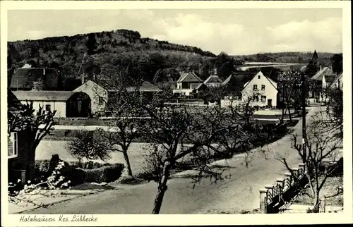 Ak Bad Holzhausen Lübbecke in Ostwestfalen, Ortspartie
