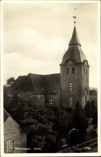 Ak Reuterstadt Stavenhagen, Kirche