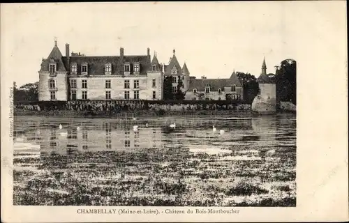 Ak Chambellay Maine-et-Loire, Château du Bois Montboucher