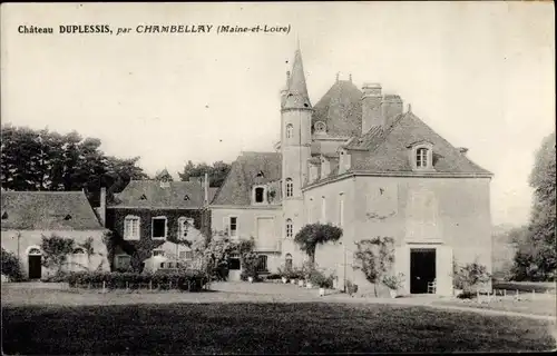 Ak Chambellay Maine-et-Loire, Château Duplessis