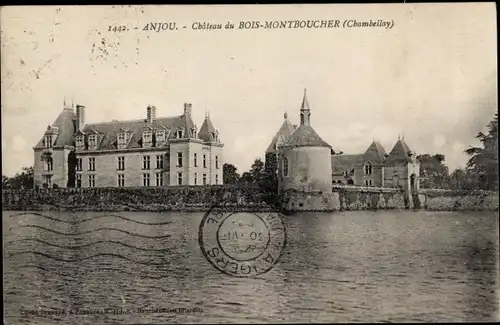 Ak Chambellay Maine-et-Loire, Château du Bois Montboucher