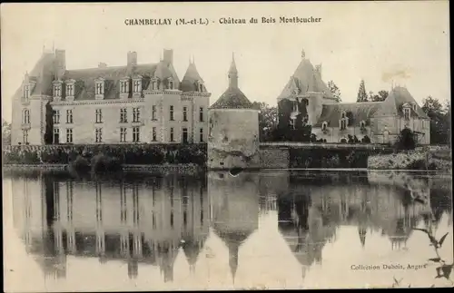 Ak Chambellay Maine-et-Loire, Château du Bois Montboucher