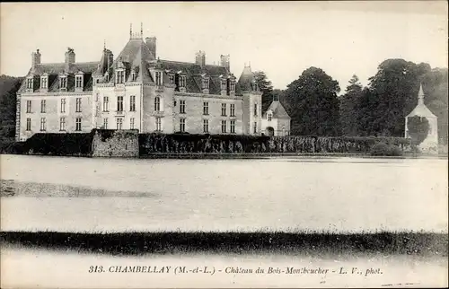 Ak Chambellay Maine-et-Loire, Château du Bois Montboucher