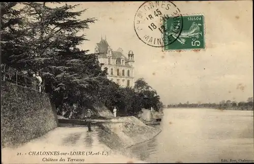 Ak Chalonnes Maine et Loire, Château des Terrasses