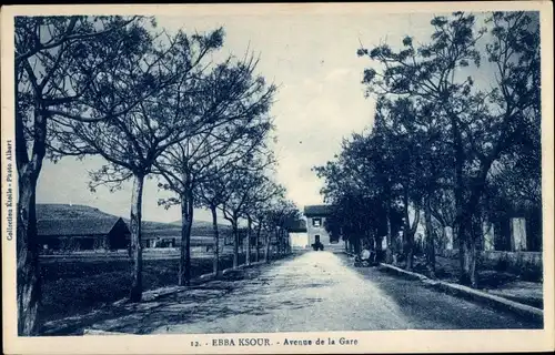 Ak Ebba Ksour Althiburos Tunesien, Avenue de la Gare