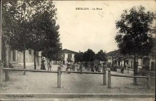 Ak Xeuilley Meurthe et Moselle, La Place