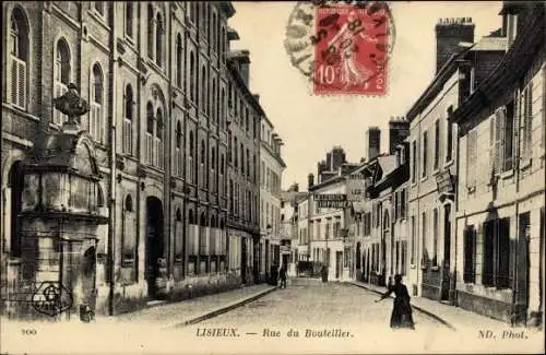 Ak Lisieux Calvados, Rue du Bouteiller