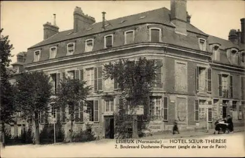 Ak Lisieux Calvados, Hotel Soeur Therese