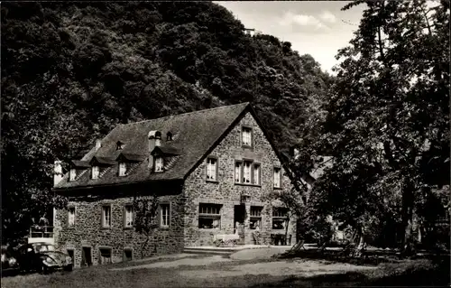 Ak Burgen an der Mosel, Gasthof Schmausemühle