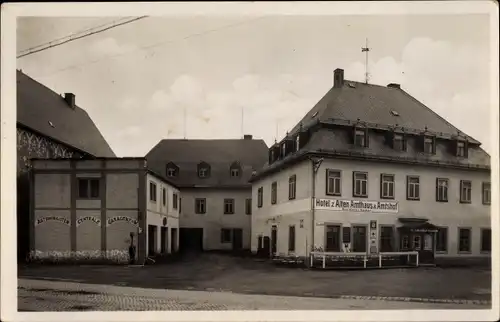 Ak Altenberg im Erzgebirge, Hotel zum Amtshaus und Amtshof