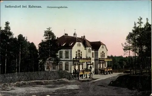 Leuchtfenster Ak Seifersdorf Dippoldiswalde im Osterzgebirge, Genesungsheim