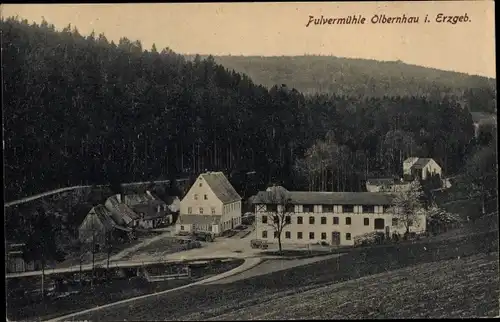 Ak Olbernhau im Erzgebirge, Pulvermühle