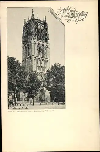 Ak Münster in Westfalen, Liebfrauenkirche