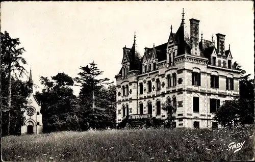 Ak Chalonnes Maine et Loire, Château le Grand Montaigu