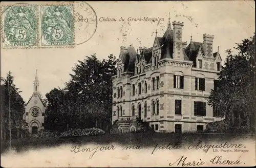 Ak Chalonnes Maine et Loire, Château du Grand Montaigu