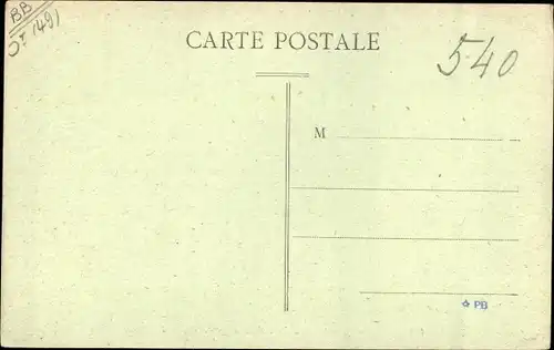 Ak Grez Neuville Maine et Loire, Château de la Beuvrière