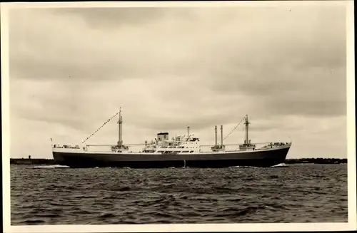 Ak Dampfer, Schiff, Foto Kieler Howaldtswerke, 1956