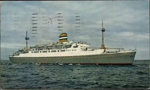 Ak Dampfschiff SS Maasdam, HAL