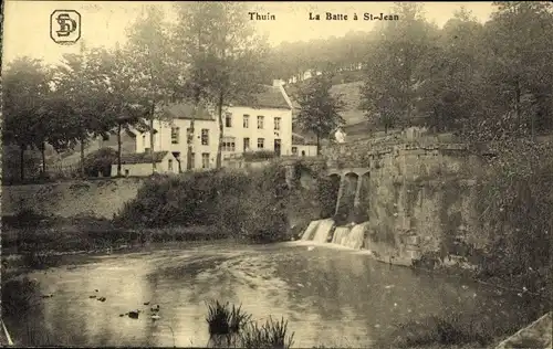 Ak Thuin Wallonien Hennegau, La Batte a St. Jean