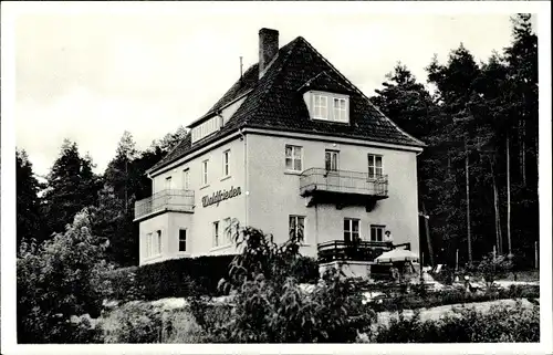 Ak Großheubach am Main Unterfranken, Haus Waldfrieden, Frauenerholungsheim