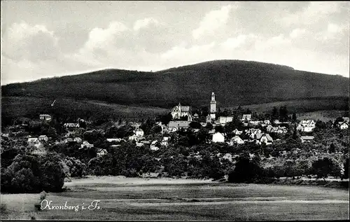 Ak Kronberg im Taunus Hessen, Blick auf Ortschaft und Umgebung