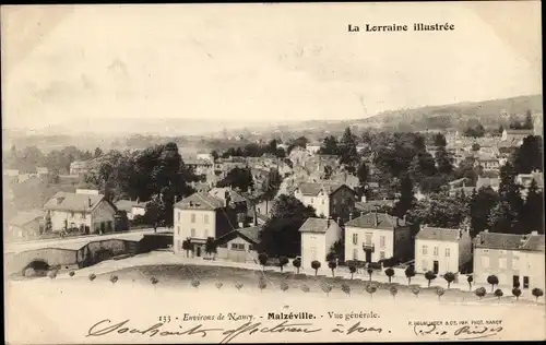 Ak Malzeville Meurthe et Moselle, Vue generale