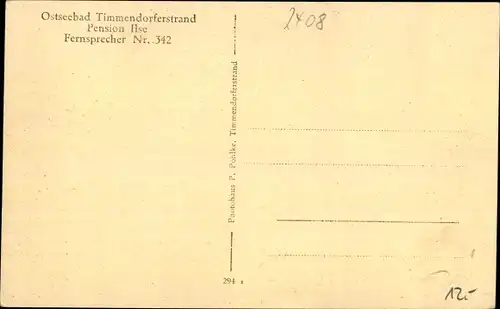 Ak Ostseebad Timmendorfer Strand, Pension Ilse