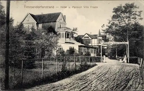 Ak Ostseebad Timmendorfer Strand, Hotel Villa Frieda