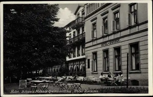 Ak Malente Gremsmühlen in Ostholstein, Hotel Dieksee