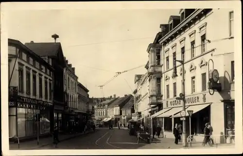 Ak Ohligs Solingen Bergisches Land, Straßenpartie, Geschäft