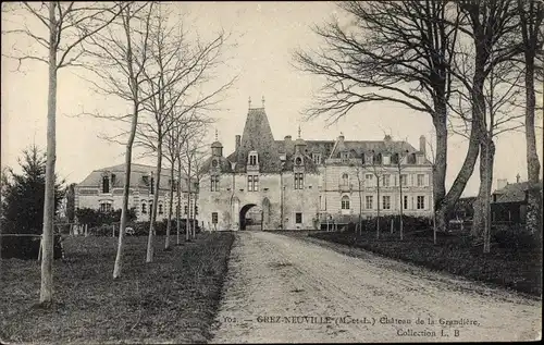 Ak Grez Neuville Maine et Loire, Château de la Grandière