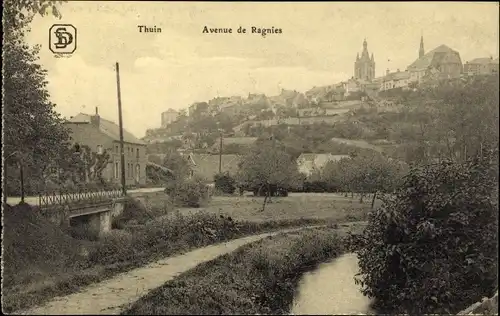 Ak Thuin Wallonien Hennegau, Avenue de Ragnies