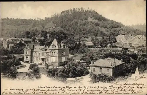 Ak Mont Saint Martin Meurthe et Moselle, Direction des Acieres de Longwy