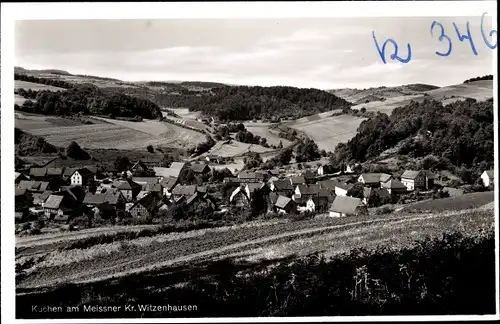 Ak Küchen Hessisch Lichtenau in Hessen, Panorama vom Ort