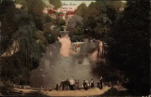 Ak Essen im Ruhrgebiet, Stadtgarten