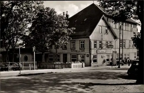 Ak Sankt Andreasberg Braunlage im Oberharz, Kurhotel Schützenhaus