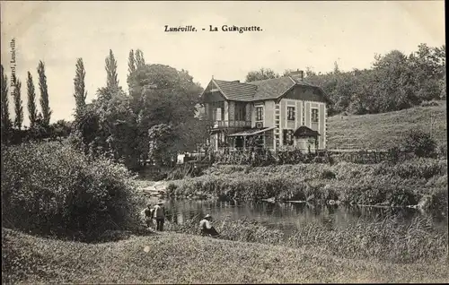 Ak Luneville Meurthe et Moselle, La Guinguette